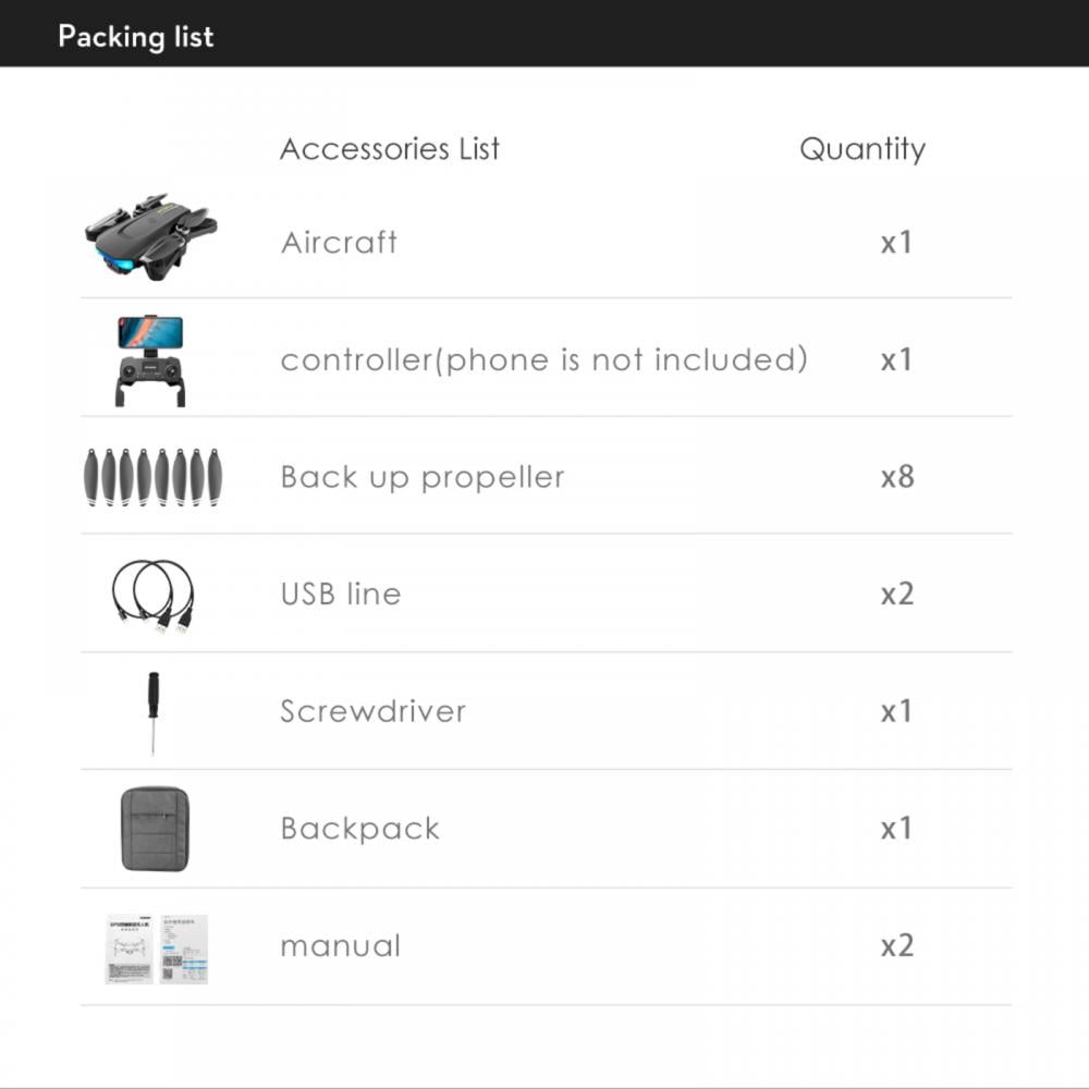Leonard 5G WiFi Drone with 6K HD Camera