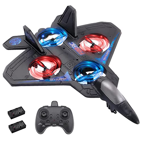 Stunt RC Fighter Jet Drone for Kids