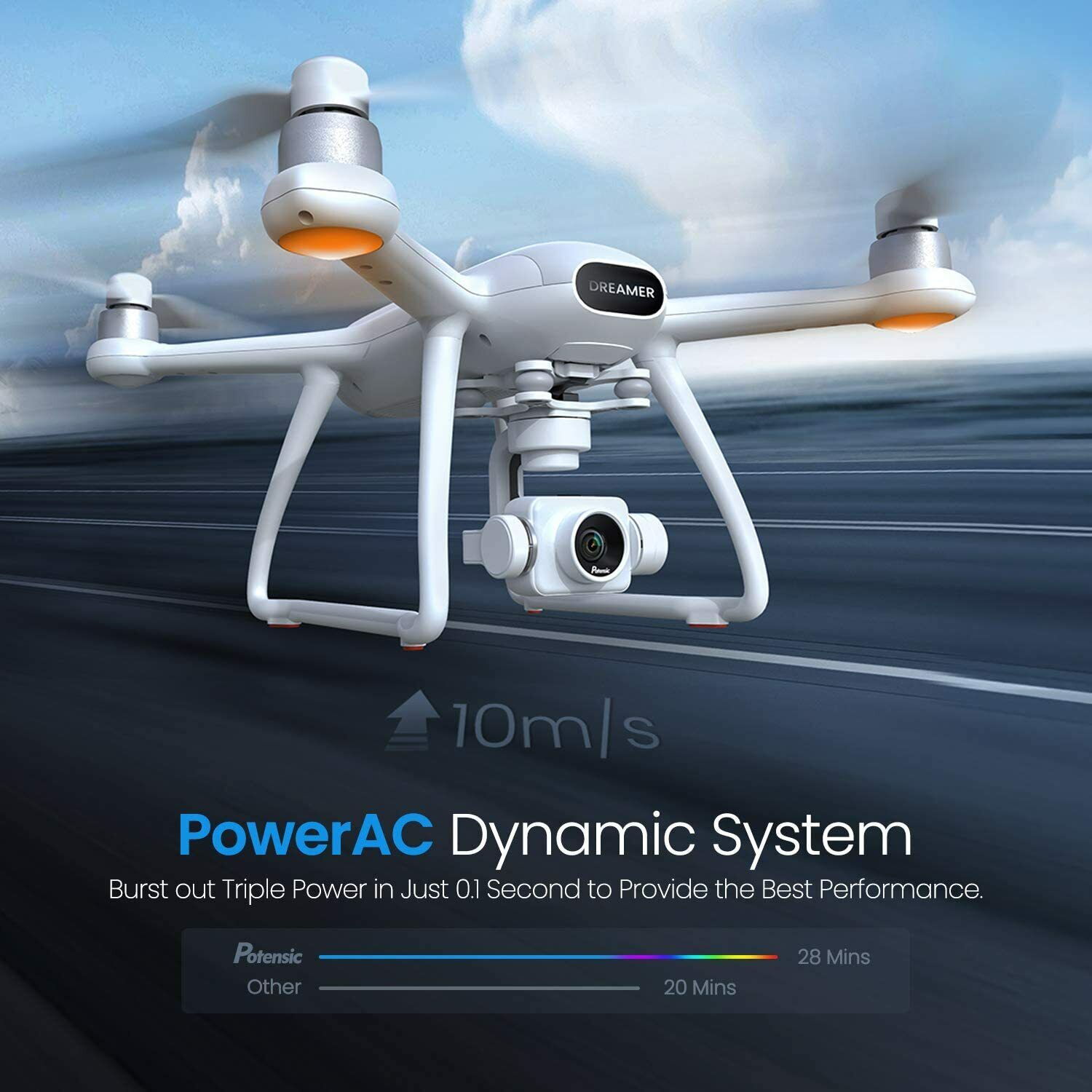 Potensic Dreamer Pro Drone 4K Camera Quadcopter
