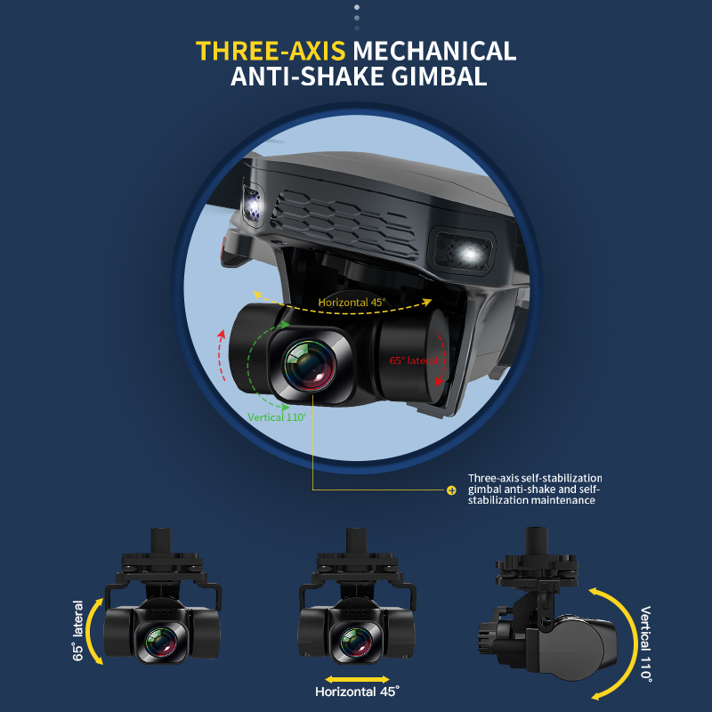 Z50 4K Camera Drone with 3-Axis Gimbal