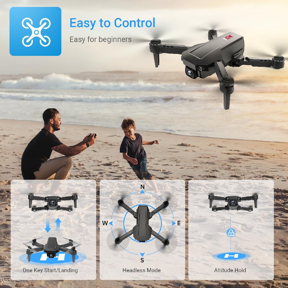 Foldable RC Drones with Camera for All Ages