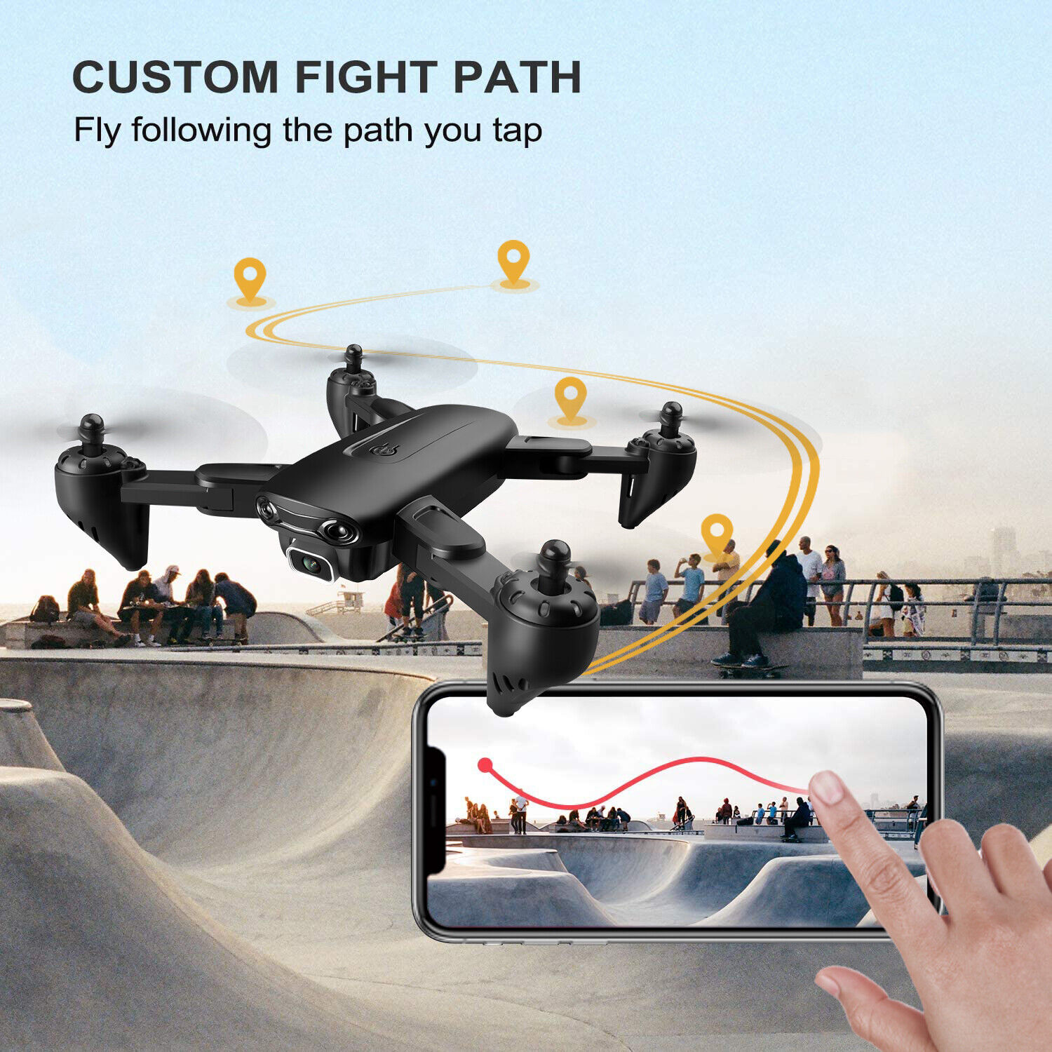 F6 GPS Dual-Camera Drone with WIFI