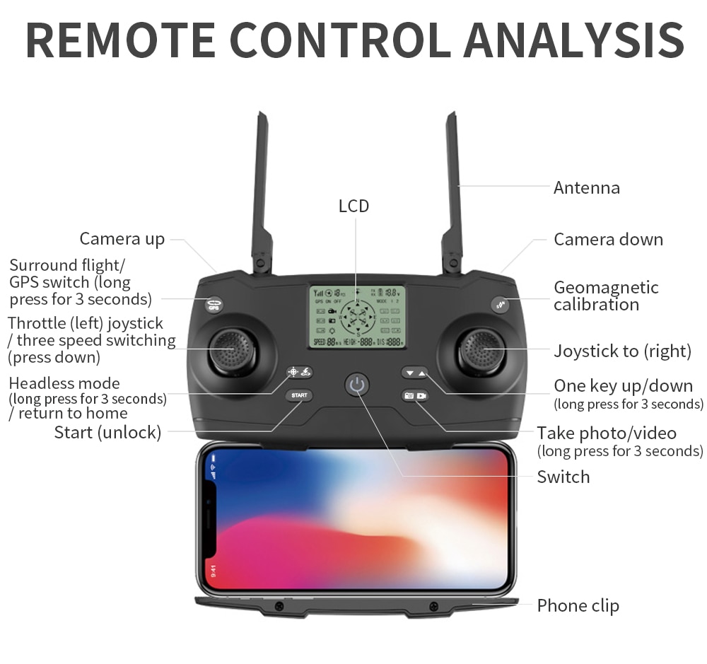 2022 New KF102 GPS Drone 4k Profesional FPV HD Camera Drones 2-Axis Gimbal Brushless Motor RC Quadcopter VS SG906 Max Pro2 L900