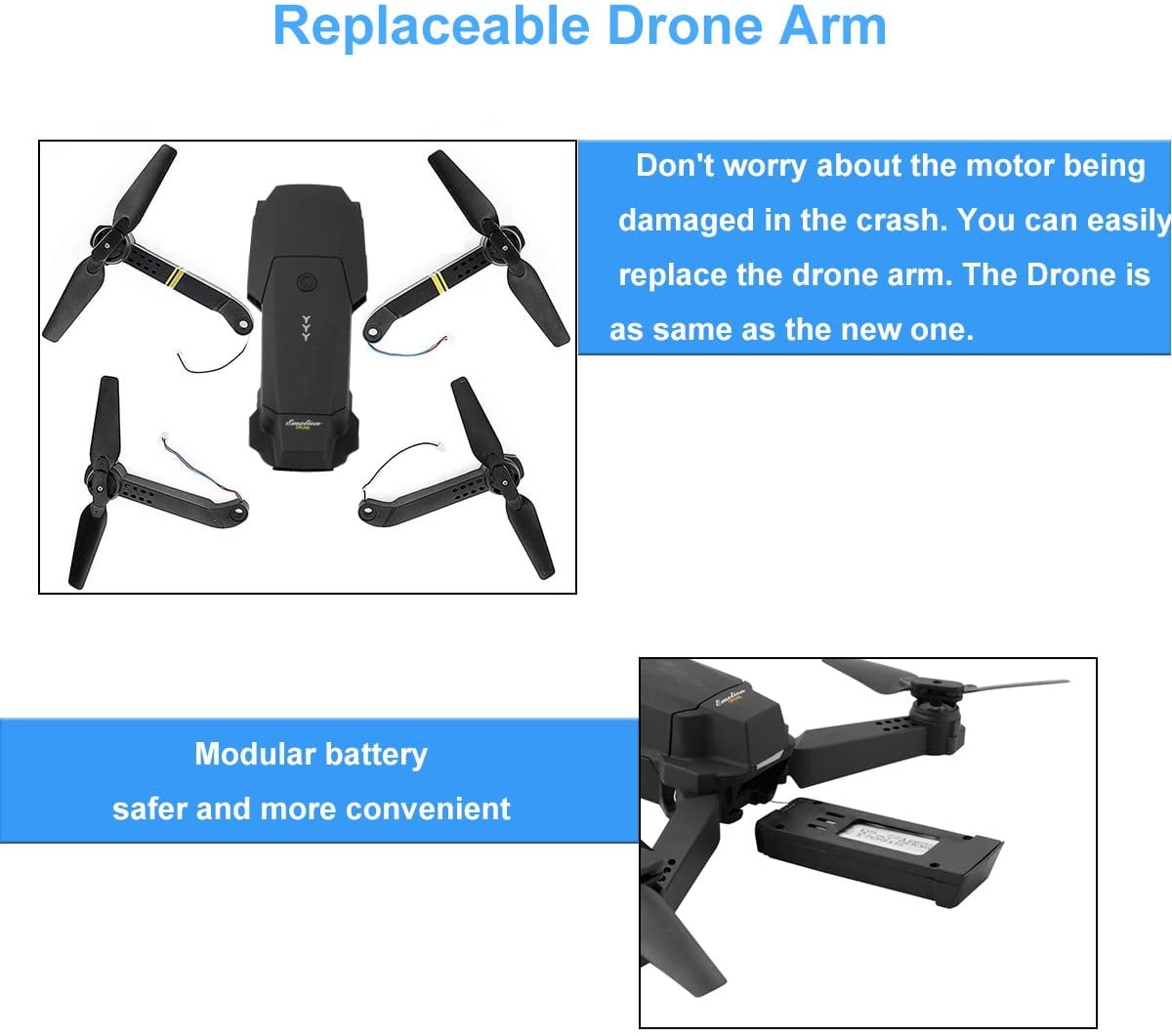 Aerial Drone Professional HD 1080P 90° Adjustable Camera Folding Wifi 360 Degree Roll FPV Selfie RC Drone with Real Time Video with 1 Batteries