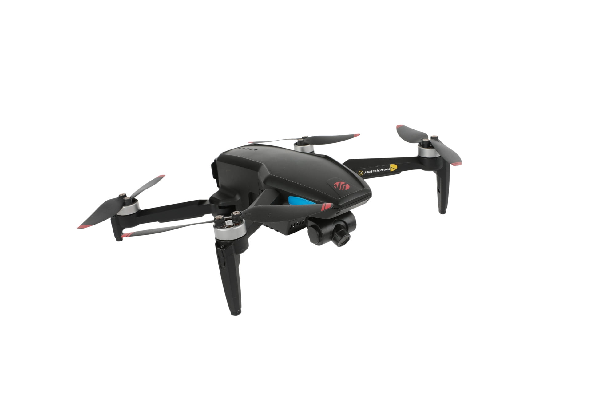 Vivitar FPV Duo Racing Drone with Goggles and GPS, Black