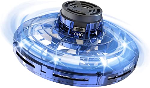 Blue Mini Hand Controlled LED Drone