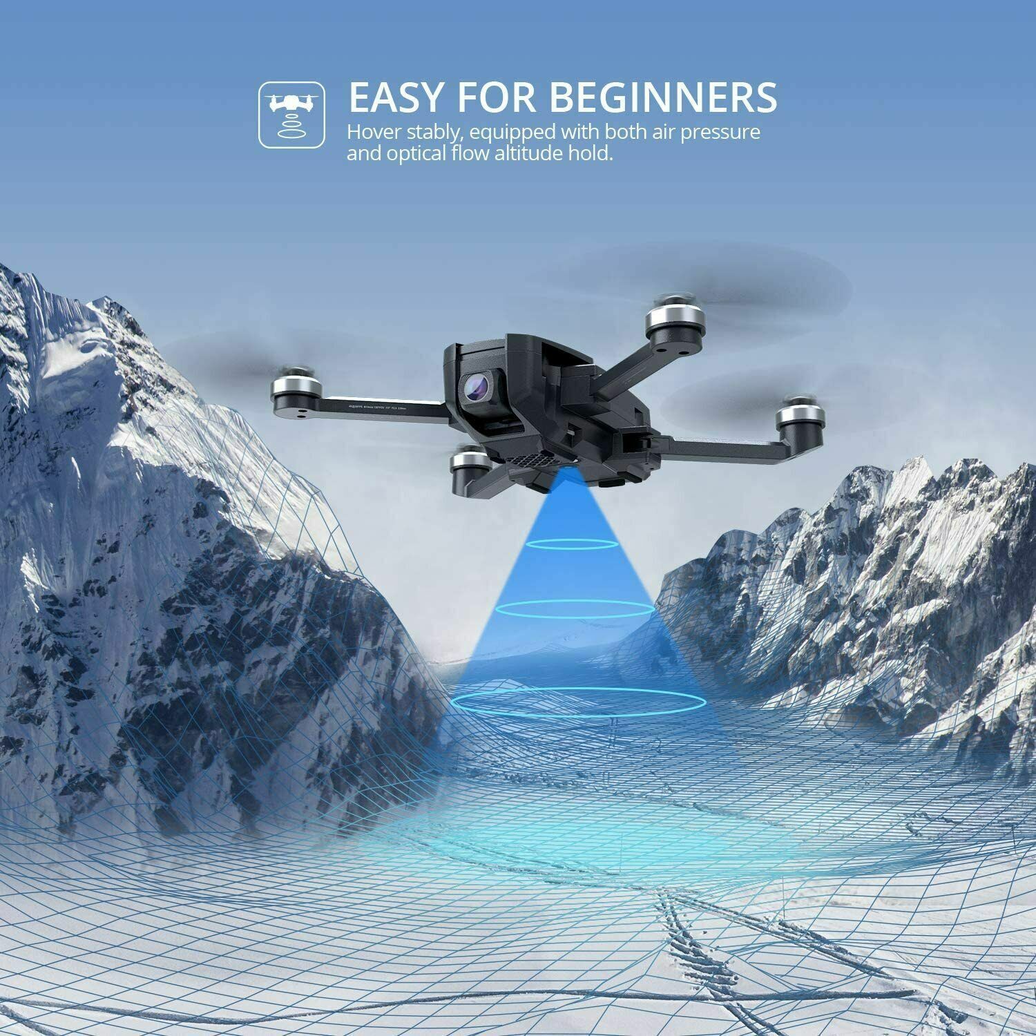 GPS FPV Brushless RC Drone with 4K Camera