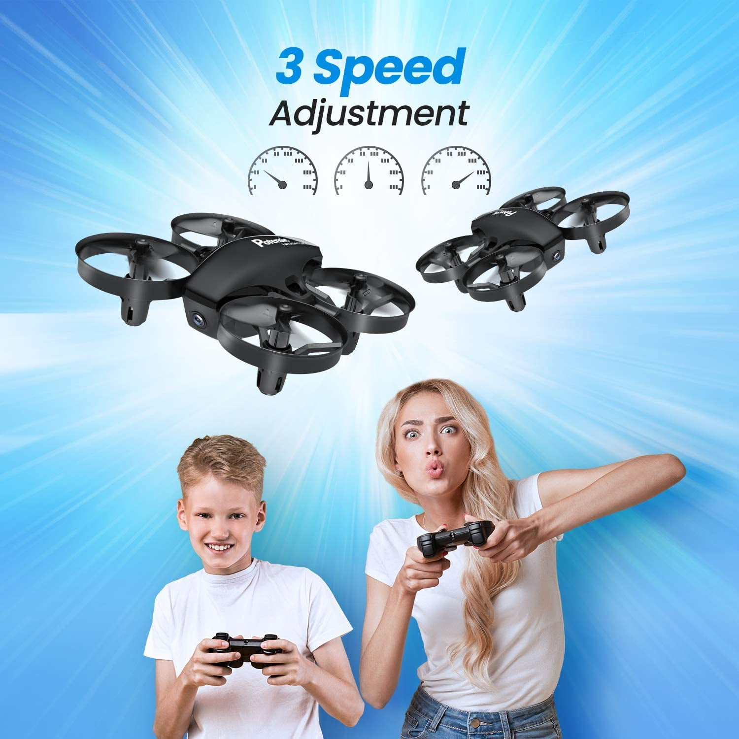 Mini Camera Drone for Kids & Beginners