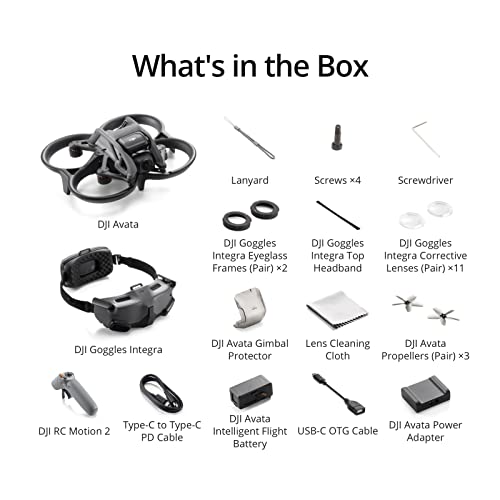 DJI Avata Explorer Combo Drone with Camera
