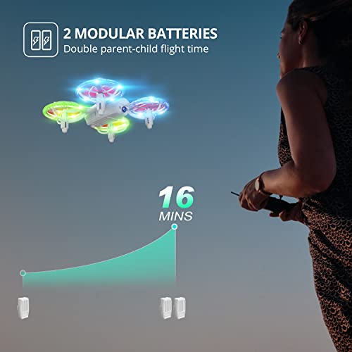 DEERC D23 Mini Quadcopter with Camera and LED Lights