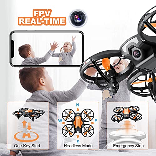 720P HD Camera Mini Drone - Kids 𝗙𝗣𝗩 WiFi