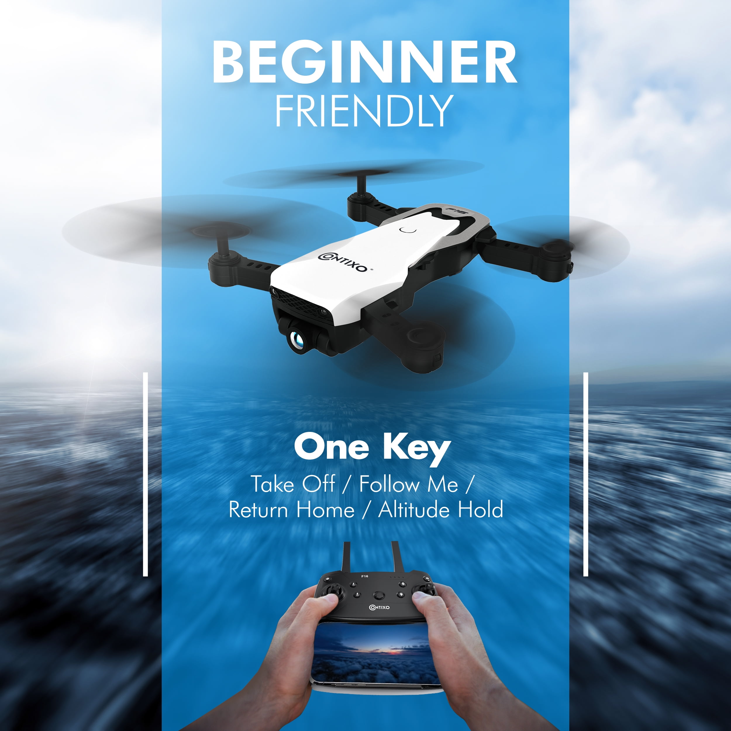 Contixo F16 Kids Quadcopter Drone with Camera