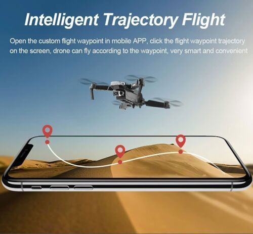 Foldable Quadcopter with 4K Dual Camera & WiFi