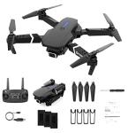 Dual 1080P HD Mini Drone with 3 Batteries