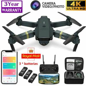 Drone X Pro FPV 4K Camera with 3 Batteries