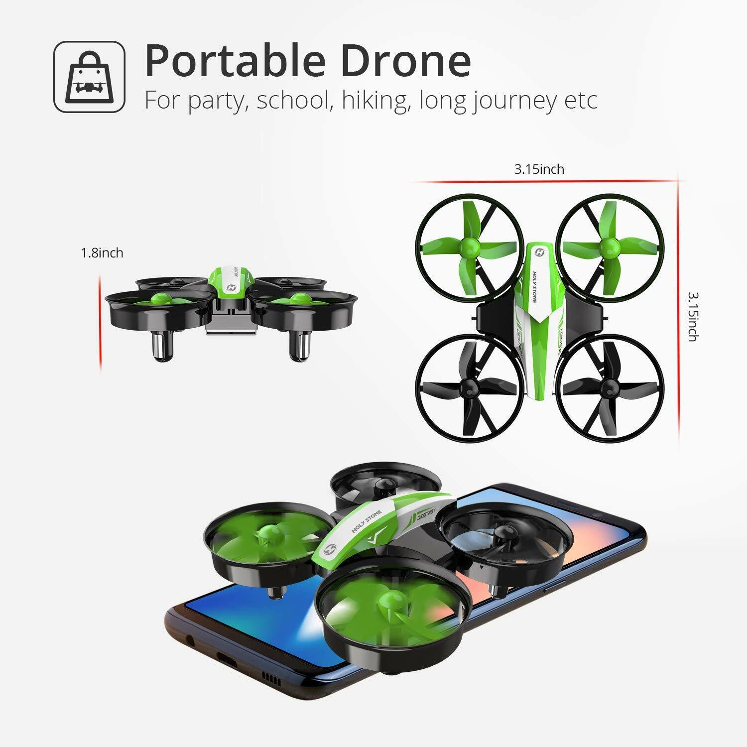 Mini RC Quadcopter with 3 Batteries