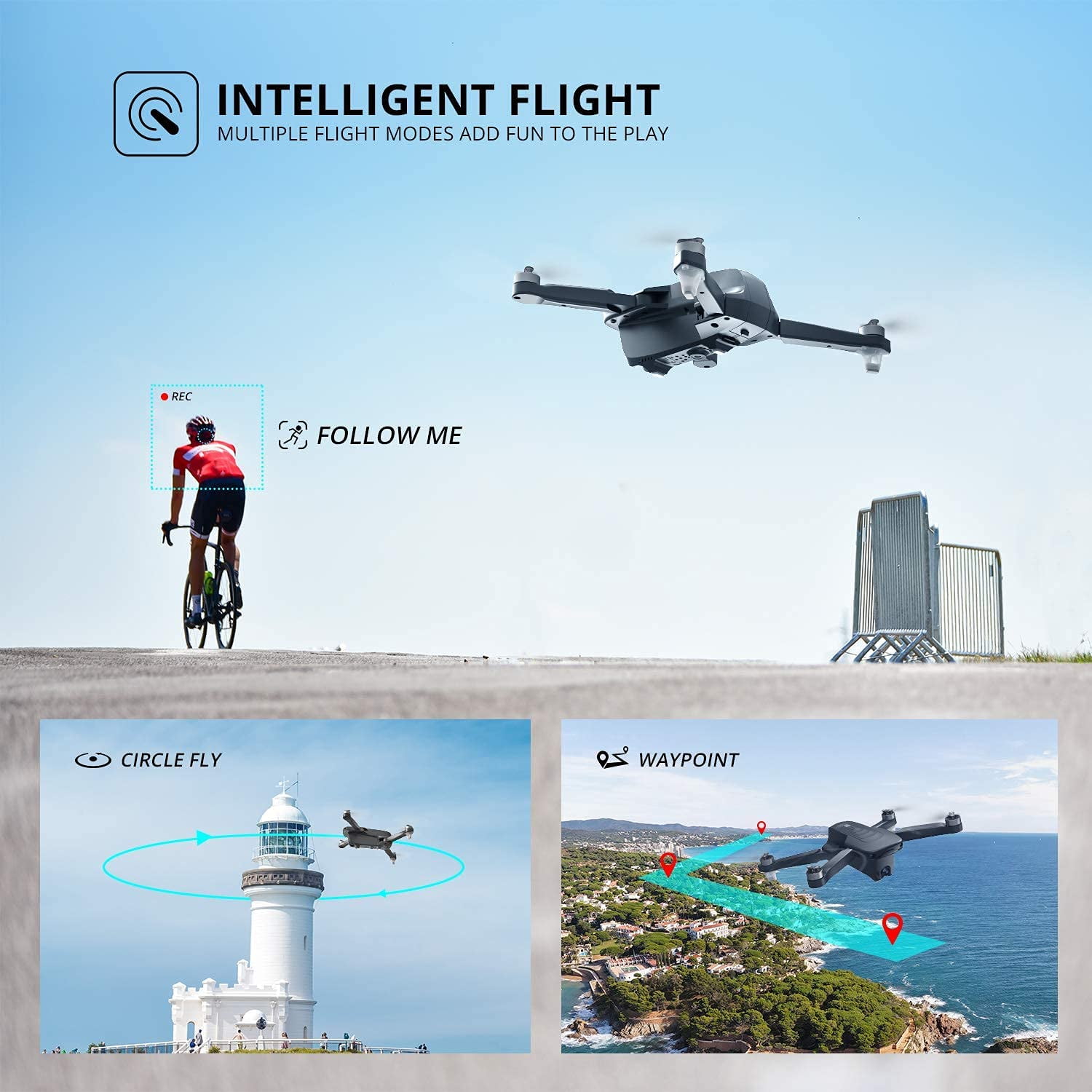 Foldable GPS Drone with 4K Camera