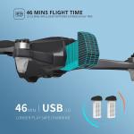 Holy Stone HS175D 4K GPS Drone with Two Batteries