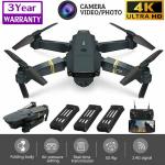 4K HD Camera Drone with GPS and 3 Batteries