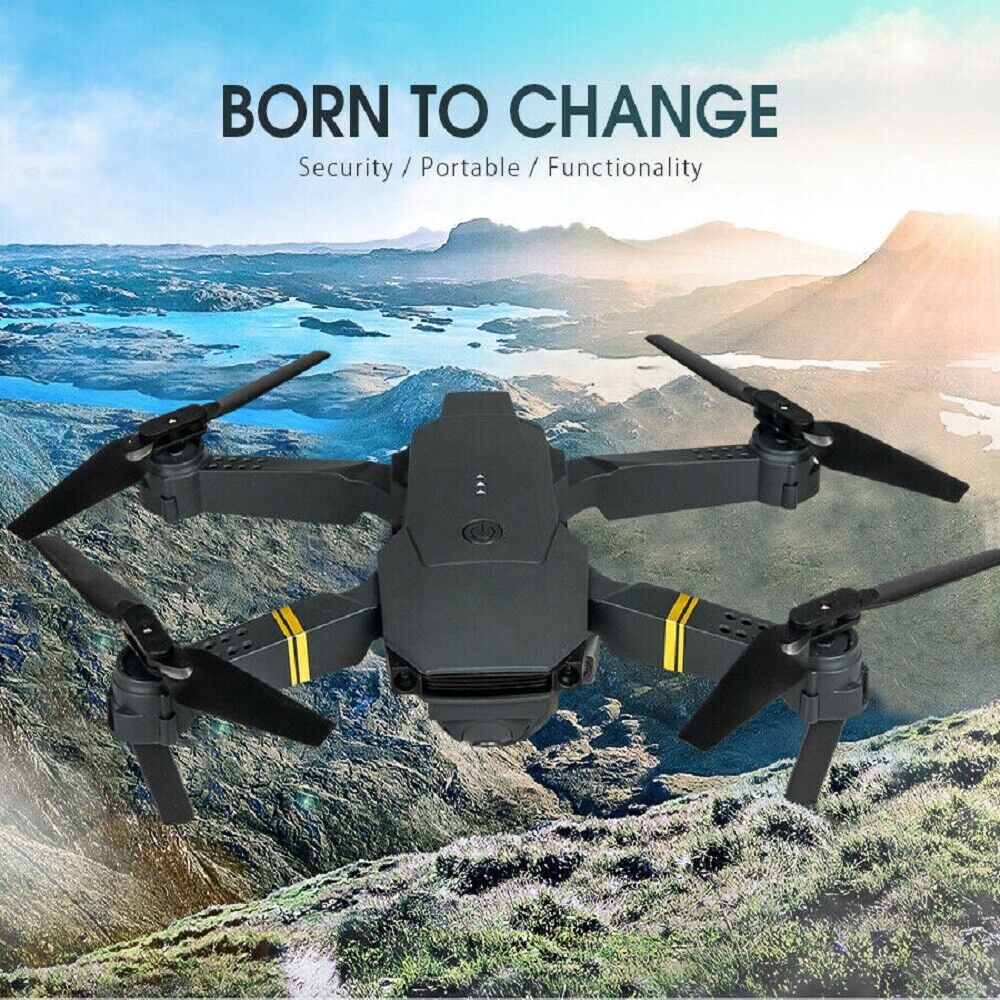 Foldable Drone X Pro with 3 Batteries