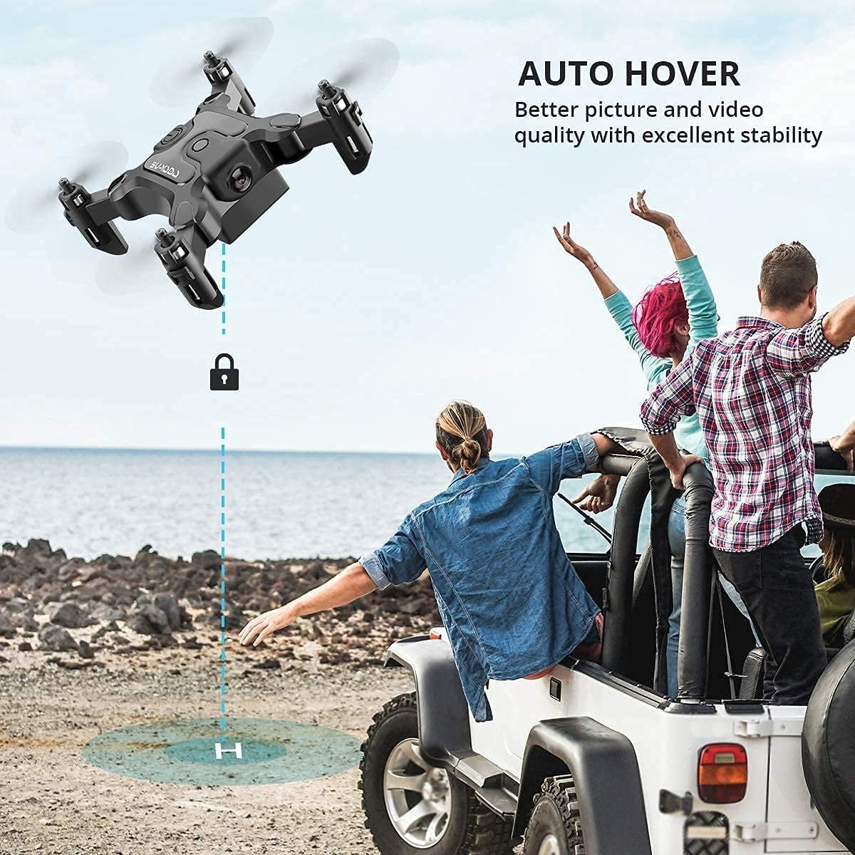 Mini Foldable FPV Drone with Camera