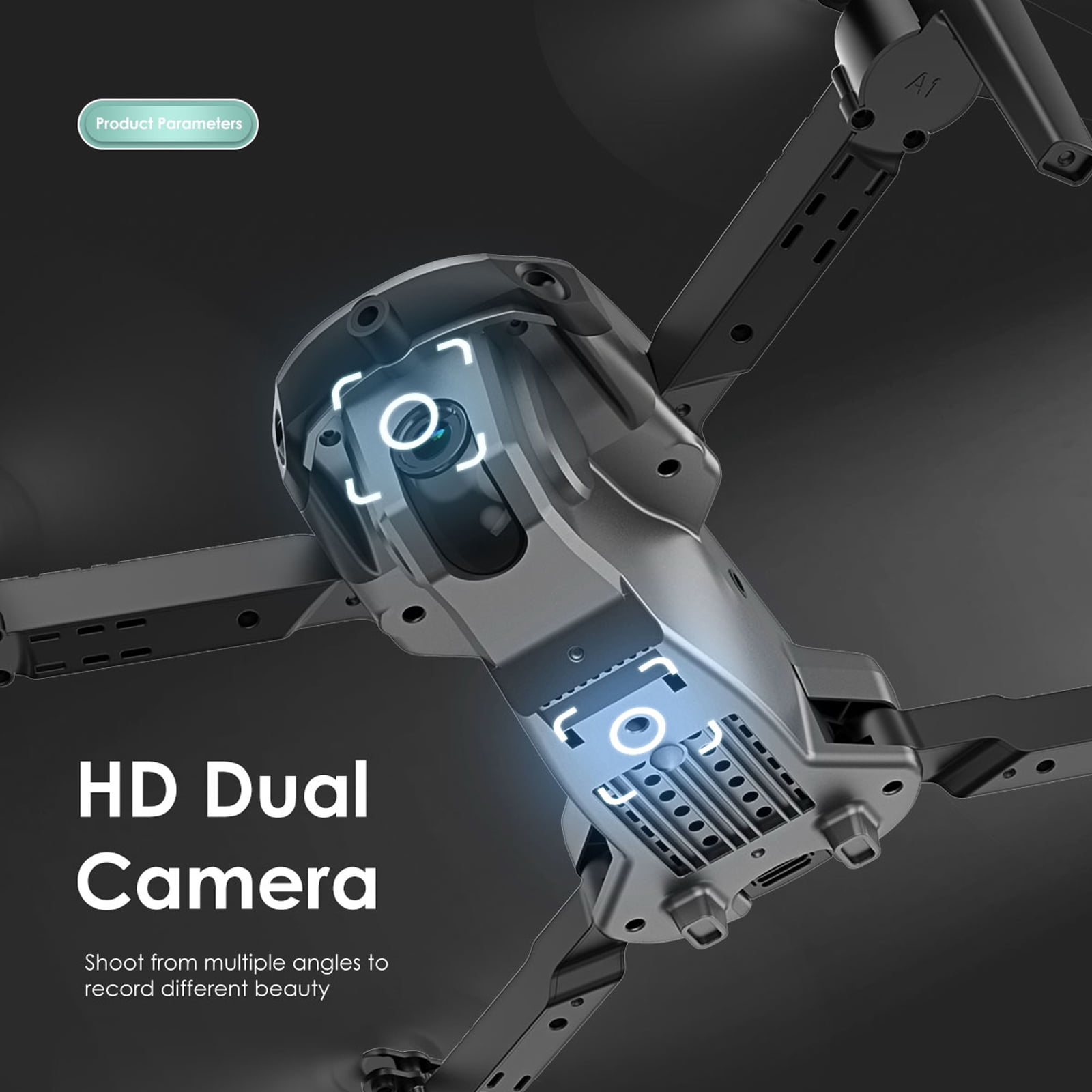 Foldable Drone with Dual 4K Camera