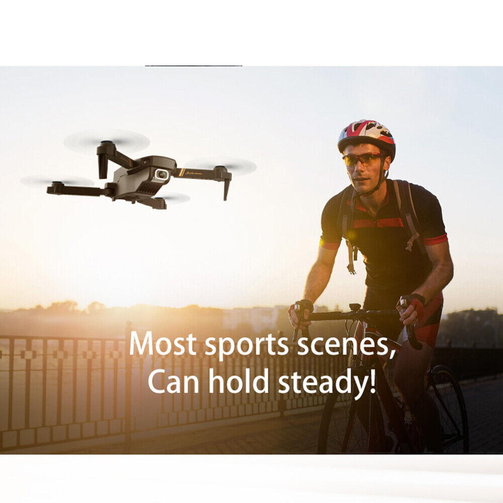 4K Mini Selfie Drone with WiFi and 3 Batteries