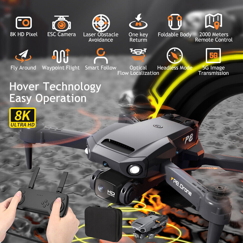 4K Beginner Drone with HD Dual Camera