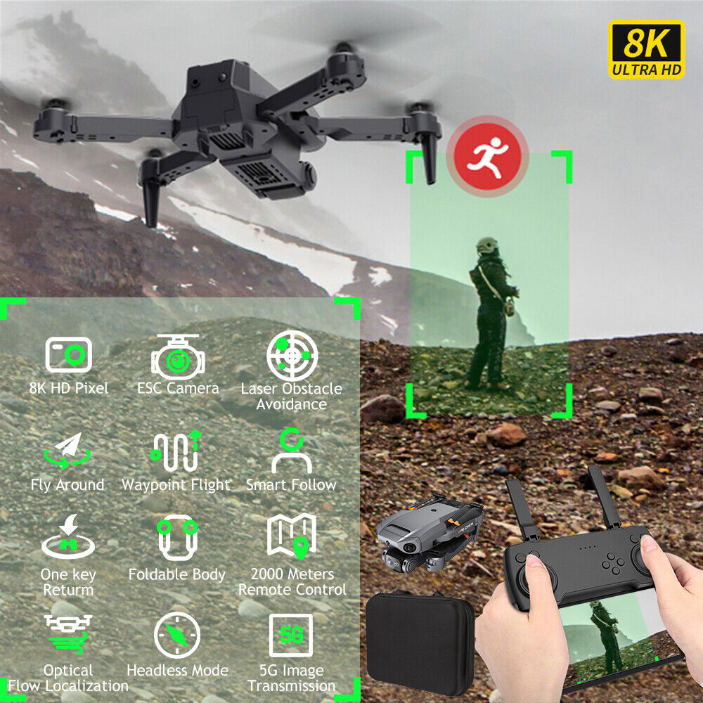 4K Beginner Drone with HD Dual Camera