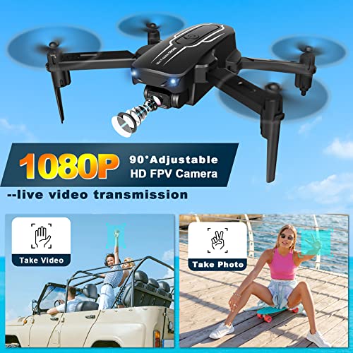 HD Camera Foldable Drone with Extra Battery