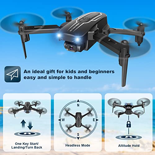 HD Camera Foldable Drone with Extra Battery
