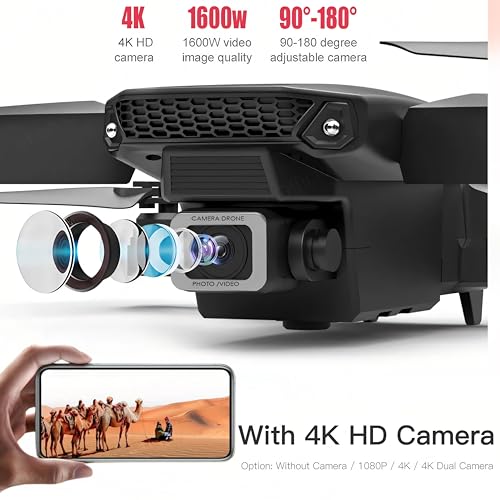 SGM-E88 4K Foldable Camera Drone with Dual Cameras