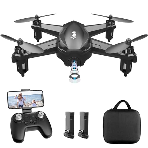 1080P HD Camera Drone with Case and 2 Batteries