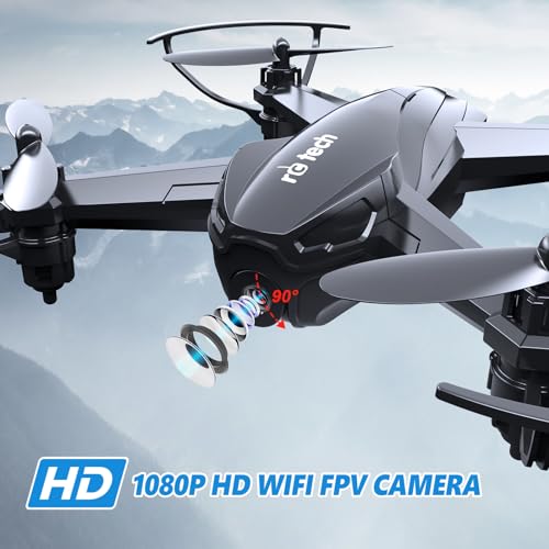 1080P HD Camera Drone with Case and 2 Batteries