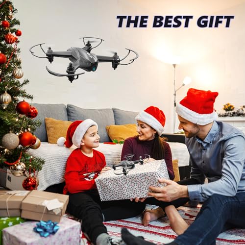 1080P HD Camera Drone with Case and 2 Batteries