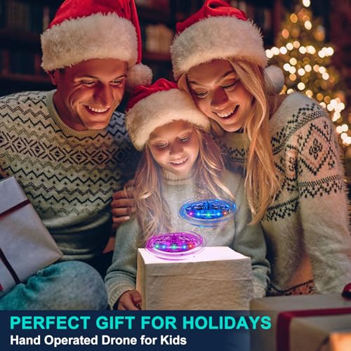 Hand Operated Mini Drone with LED Lights