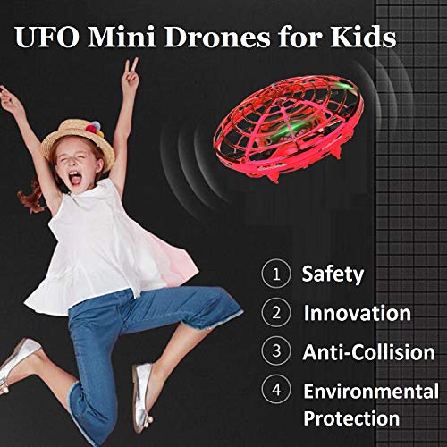 WALLE Mini Flying Spinner Drone for Kids