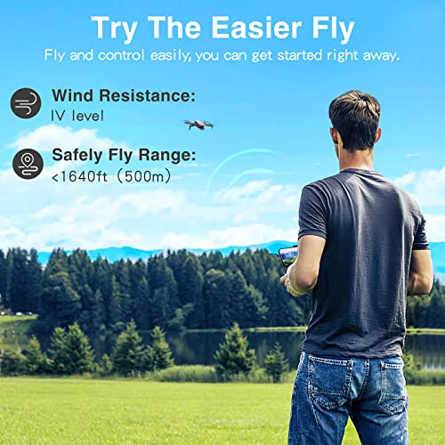 4K GPS Foldable Drone with 50 Min Flight