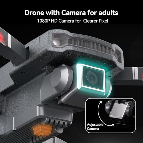 HYTOBP S179 1080P Camera Drone with Brushless Motor
