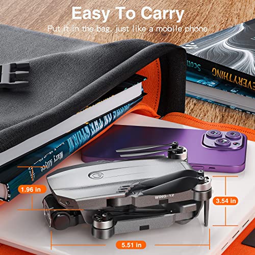 4K GPS Foldable Drone with 50 Min Flight