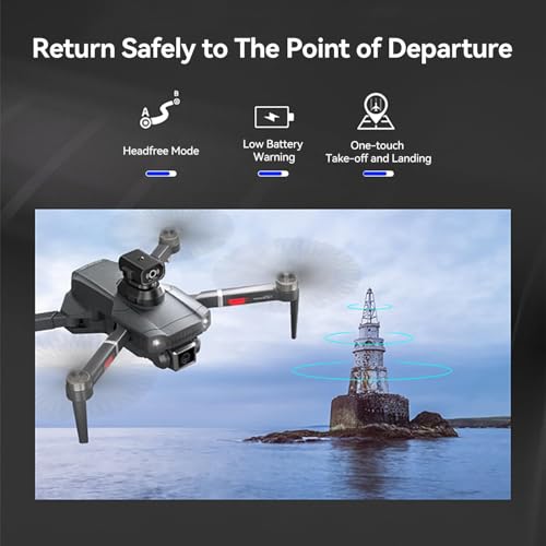 HYTOBP S179 1080P Camera Drone with Brushless Motor