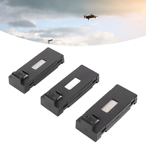 3PCS High-Capacity 3.7V Drone Batteries with Cable