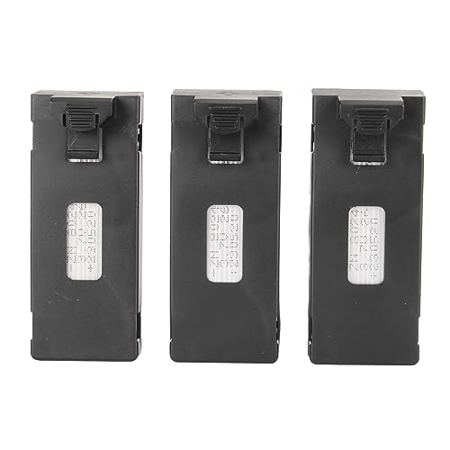 3PCS High-Capacity 3.7V Drone Batteries with Cable