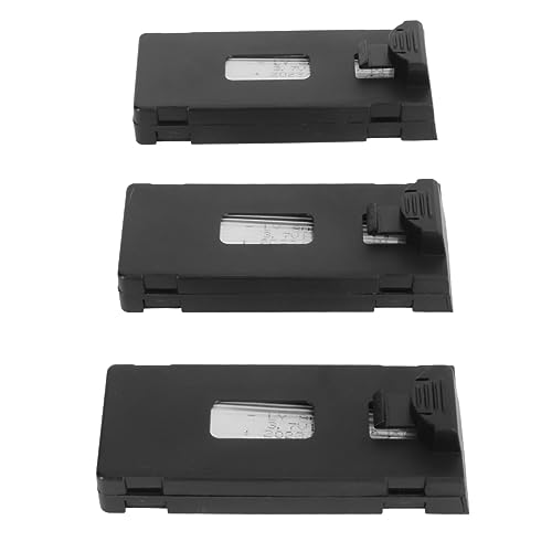 3 Pack 3.7V 1800mAh Lithium Drone Batteries