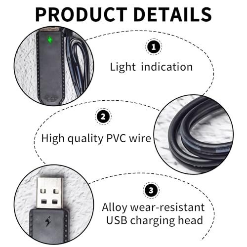 3-Pack USB Charger for 3.7V RC Drones