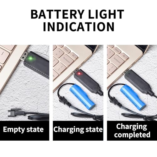 3-Pack USB Charger for 3.7V RC Drones