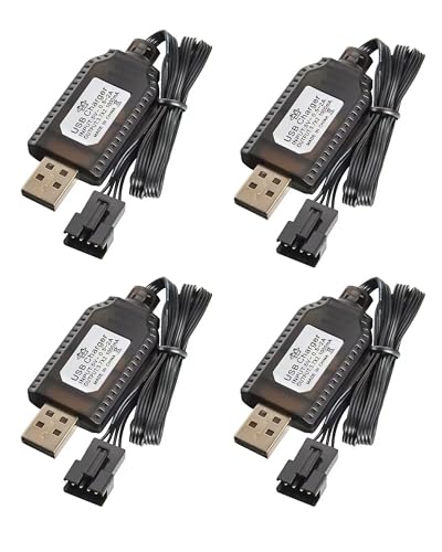 4PCS USB LiPo Battery Charger for Drones