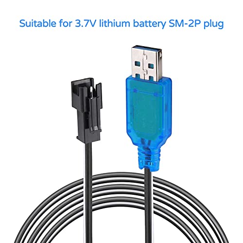 2-Pack USB Charger Cable for RC Drones