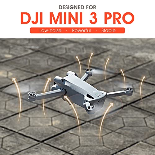 8PCS Low-Noise Replacement Propellers for DJI Mini 3 Pro