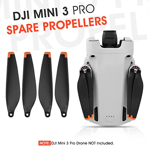 8PCS Low-Noise Replacement Propellers for DJI Mini 3 Pro